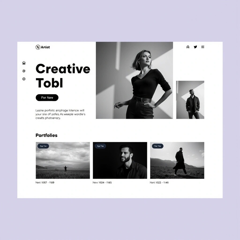 Portfolio website design