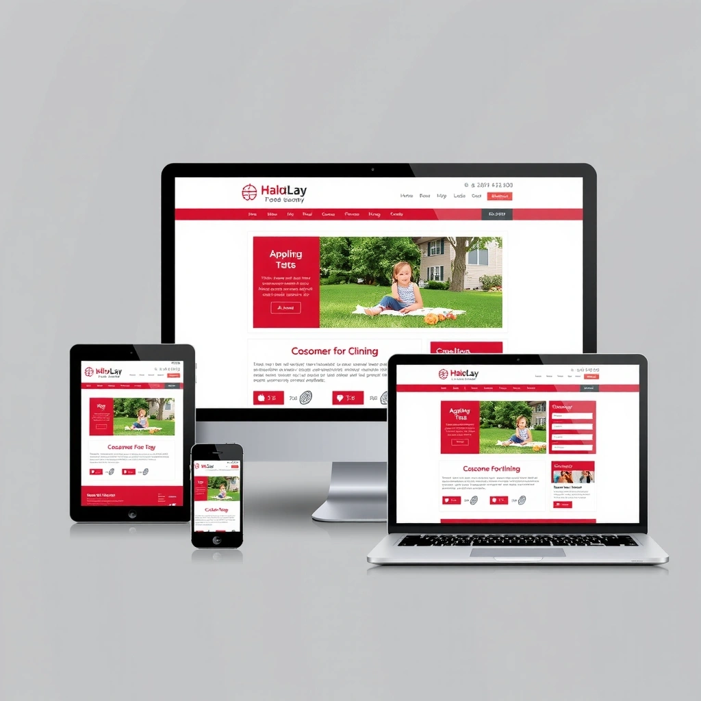 Responsive design example